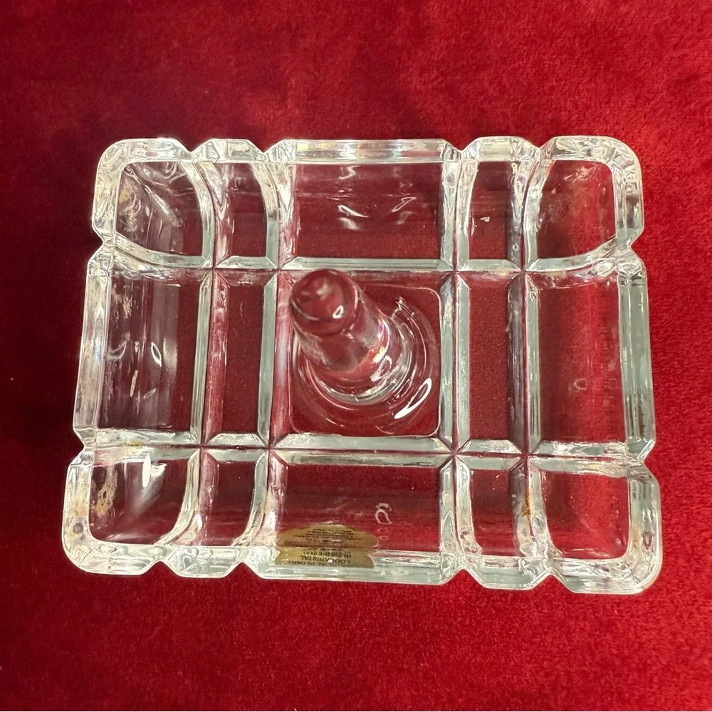 Elegant RCR Clear Royal Crystal Rock Ring Holder from Italy - Picture 2 of 8